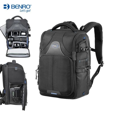 Plecak Benro Beyond B100 niebieskie wstawki