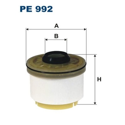 FILTRO COMBUSTIBLES FILTRON PE 992  