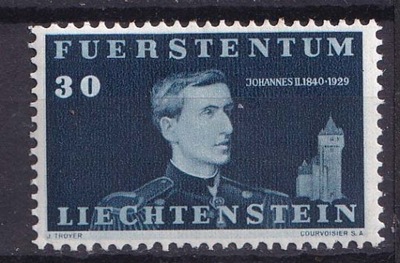 LIECHTENSTEIN* Mi 187 Książę Johann II