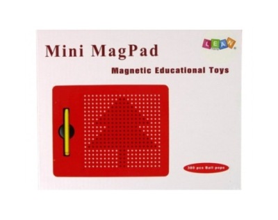 Tablica Magnetyczna z Kulkami - Tablet Magnetyczny Czerwony