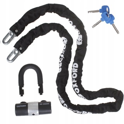 HARTOWNAY ŁAŃCUCH OXFORD HD MOCNA BLOKAD KŁÓDKA 2m