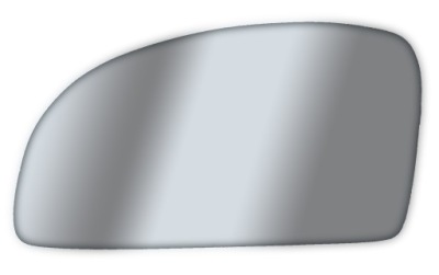 Дзеркало скло hyundai getz 02-06 pł+grz ліва фото №1