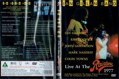 Ian Gillan Band Live at The Rainbow 1977 DVD Konce