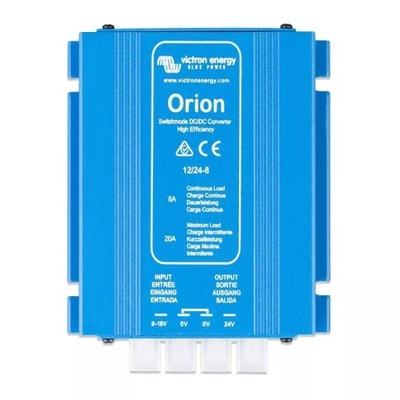 ПЕРЕТВОРЮВАЧ АВТОМОБІЛЬНА VICTRON ENERGY ORION 12/24-8 (ORI122408020)