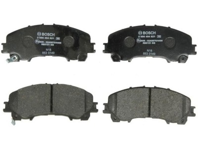 PADS FRONT NISSAN X-TRAIL III 1.3-2.0 14-20  