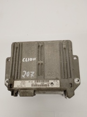 Бортовой компьютер блок управления двигателя renault clio 7700112791 фото №1