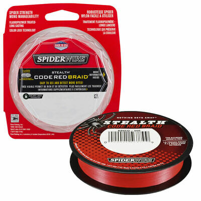 Plecionka Spiderwire Stealth Code Red 0,12 mm x 110 m