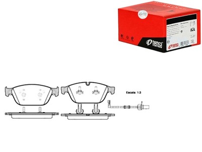 КОЛОДКИ ГАЛЬМІВНІ REMSA 4H0698151E 4H0698151H 4H069