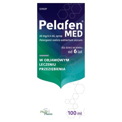 Pelafen, 20 mg/2,5 ml, syrop 100 ml