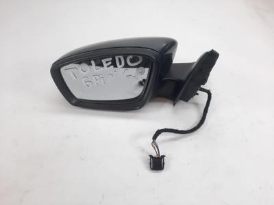 Зеркало левая seat toledo iv 6 pin uk фото №1