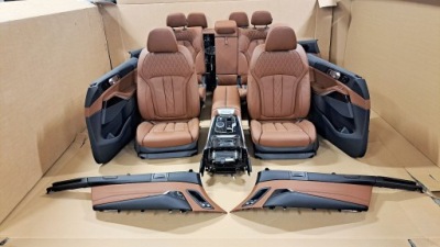 Bmw g07 x7 комплект сиденья комфорт nappa merino individual tartufo vatq фото №1