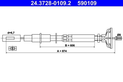 TUYAU ENSEMBLE D'EMBRAYAGE VW SCIROCCO 75-92 - milautoparts-fr.ukrlive.com