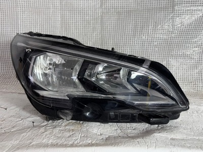 Peugeot 3008 5008 правая лампа передняя фото №1