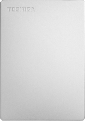 Dysk zewnętrzny HDD Toshiba Canvio Slim 1TB Srebrny (HDTD310ES3DA)