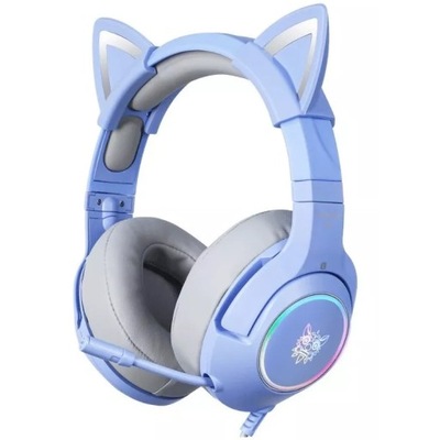 Słuchawki gamingowe Onikuma K9 RGB kocie uszy USB