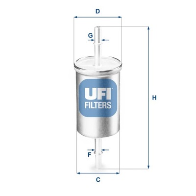 FILTER FUEL UFI 31.769.00  