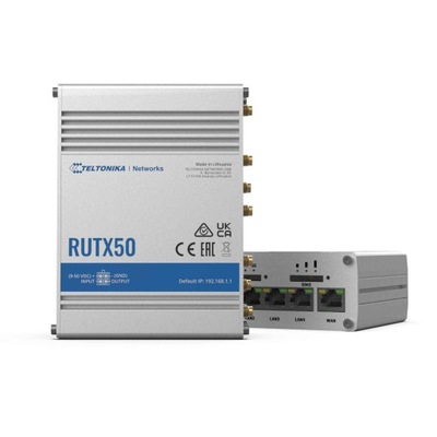 Router Teltonika RUTX50 5G 4G LTE VPN