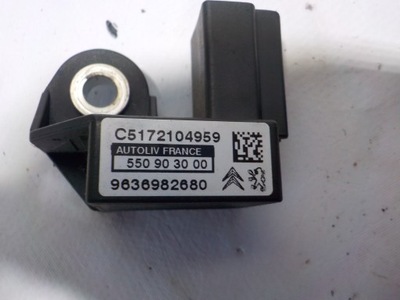 PEUGEOT 407 2006R. 2.0 HDI SENSOR DE GOLPE 9636982680  