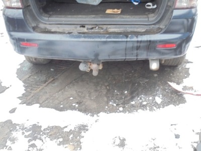 Ssang yong rexton i бампер задня 5d + відбивачі фото №1