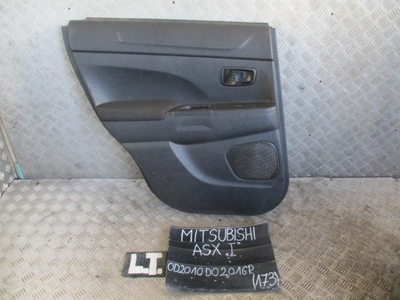 Обшивка левый задняя 7222a619 xb mitshubishi asx 10-17 r. фото №1