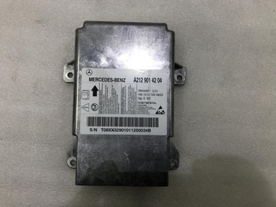 Модуль датчик подушка безопасности a2129014204 mercedes w212 фото №1