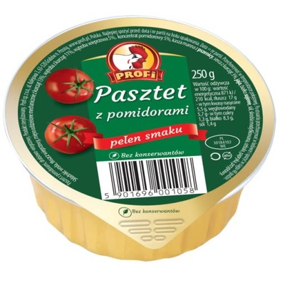 Pasztet z pomidorami Profi 131g