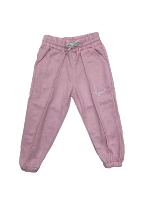 Spodnie dresowe dla dziewczynki różowe r104