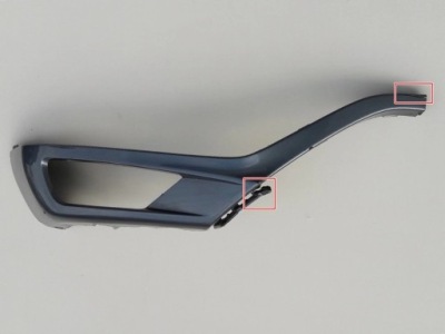 Volvo xc90 ii правий спойлер бампера перед 15-21 фото №1