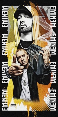 Plakat Eminem Rap GOD Legends Never Die AESTHETIC