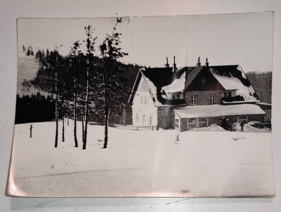 pocztówka schronisko PTTK pod Klimczokiem fot. E. Falkowski