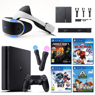 PS4 Proセット 1T Konsola Sony PS4 Pro 1TB + Zestaw VR + Move + Fifa - Sklep