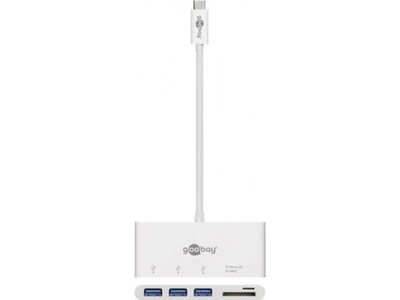 Adapter USB-C / 3x USB 3.0, SD/MMC i Micro SD