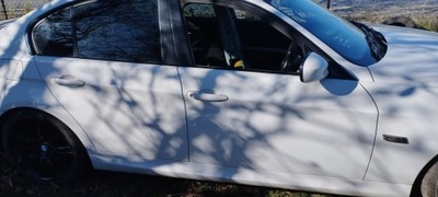 Дверь правое правый задняя bmw e90 a300 alpinweiss фото №1