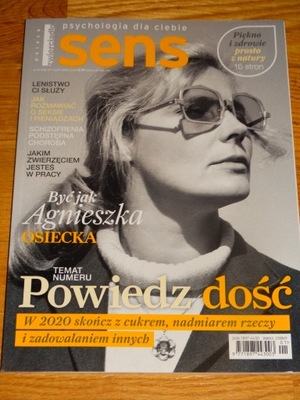 Sens 1/2020 psychologia Agnieszka Osiecka