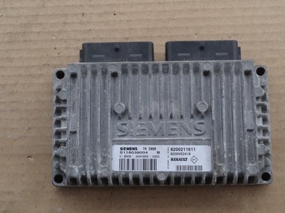 Бортовий комп'ютер коробки renault laguna ii 8200211611 фото №1
