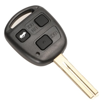 3 Buttons Car Remote Key Case Button Pad For Toyota Avensis Coroll~58442 фото