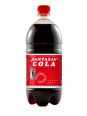 Oranżada fantazja PRL smak cola coca-cola 1L