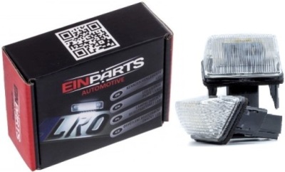 Led ліхтарі номерного знака einparts toyota corolla e12 e15 фото №1