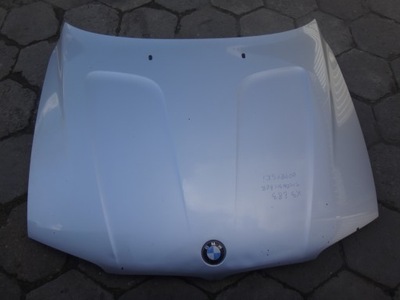 Капот кришка двигуна bmw x3 e83 titansilber фото №1