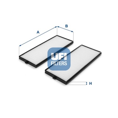 FILTR, VĖDINIMAS VIETOS PASAZERSKIEJ UFI 53.119.00 