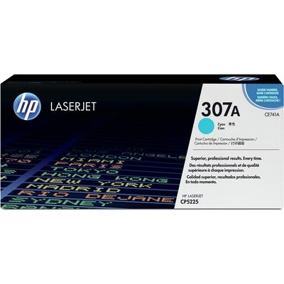 Toner HP 307A CE741A 7k C Oryginał