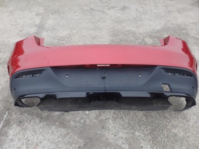 Бампер задній дифузор mercedes w292 amg gle купе 15-19 фото №1