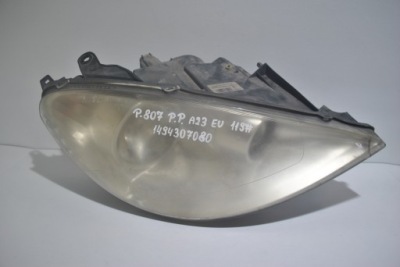 Фара лампа правий перед peugeot 807 europa 1494307080 фото №1