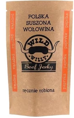 Wołowina suszona Wild Willy ostra papryka 30 g