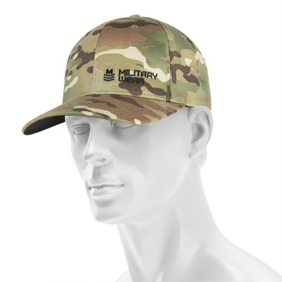Czapka z daszkiem wojskowa moro Military Wear z haftem - MultiCam L/XL