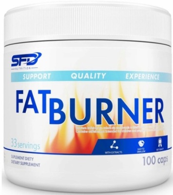 SFD FAT BURNER 100 kapsułek SPALACZ TŁUSZCZU