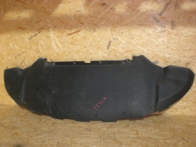 Tesla model y 20- захист плита спойлер pod бампер перед фото №1