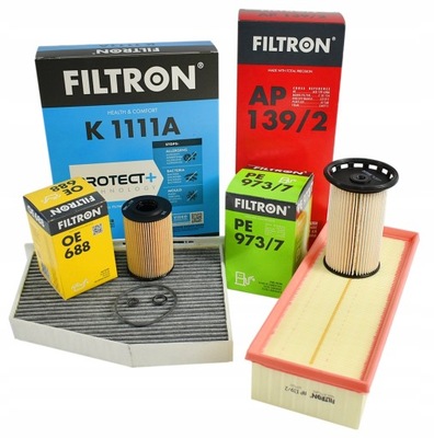 FILTRON SET FILTERS AUDI Q3 2.0 TDI 2011- SEAT ALHAMBRA 2.0 TDI 2010-  