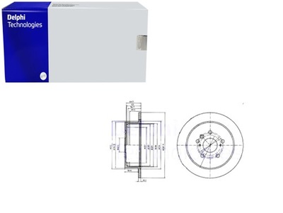 DISCOS DE FRENADO 2 PIEZAS PARTE TRASERA LEXUS RX TOYOTA HARRIER HIGHLANDER KLUGER  