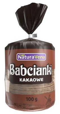 Ciastka kruche Babcianki kakaowe 100g - Naturavena